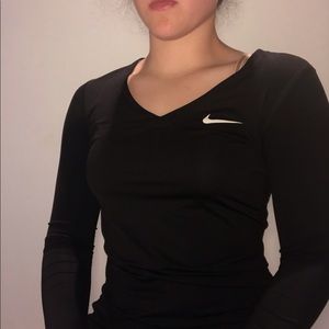 Black Nike Pro Longsleeve